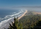 Netarts Spit from near Cape Lookout, Cape Mears beyond.